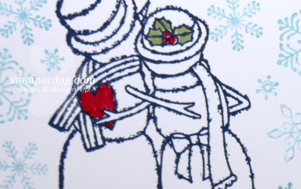 Snowy Christmas Gift Card Holder