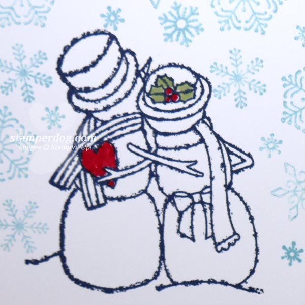 Snowy Christmas Gift Card Holder