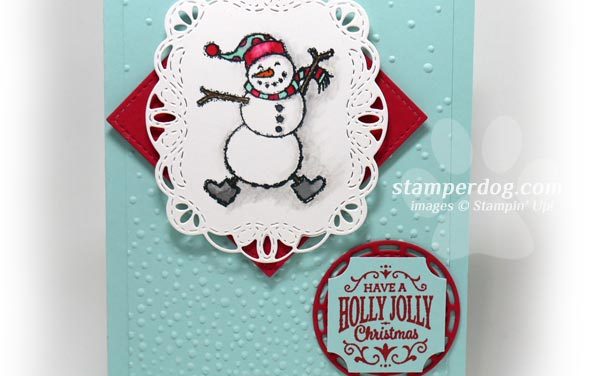 Building the Snowman Card