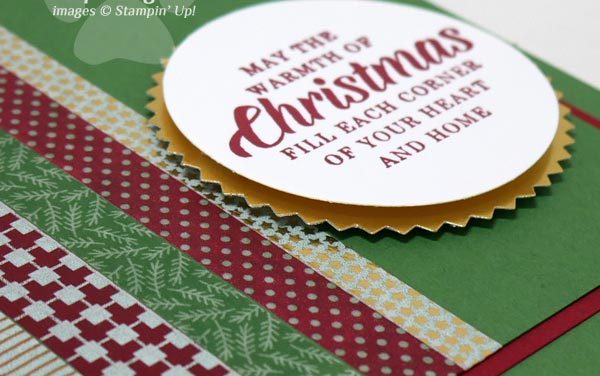 Quick and Easy Washi Tape Christmas Card
