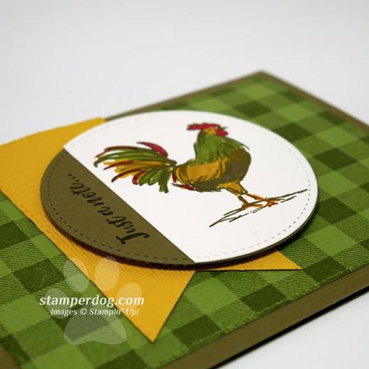 Rooster Note Card
