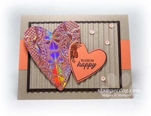 Foiled Almost Manly Valentine