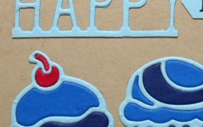 Masculine Blue Birthday Card