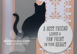 Cat Sympathy Card for a Good Friend
