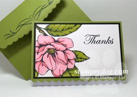 Making a Quick and Fancy Notecard