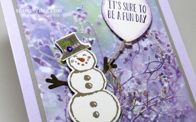 Quick and Easy Snowman Invitation