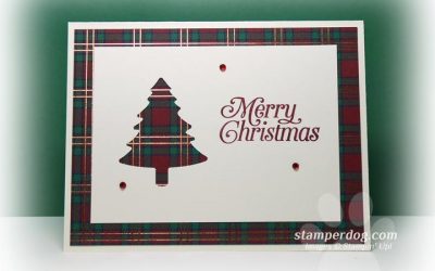 Quick and Easy Christmas Card Idea