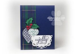 Different Take on the Christmas Ornament Card