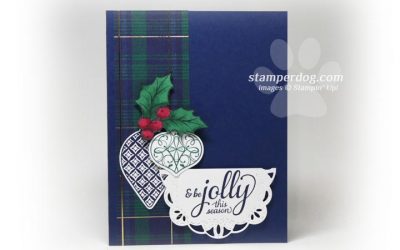 Different Take on the Christmas Ornament Card