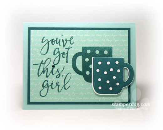 Encouraging Coffee Card
