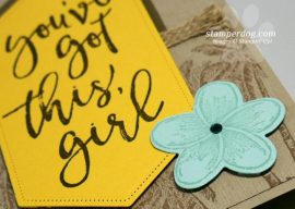 Tropical Encouraging Card