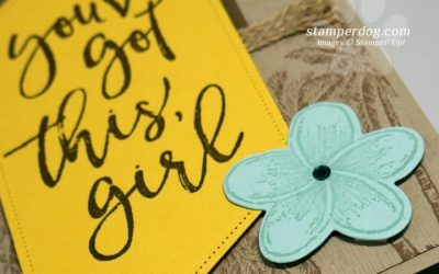 Tropical Encouraging Card