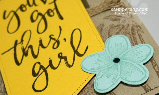 Tropical Encouraging Card