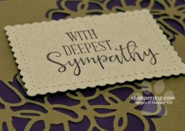 Simple and Elegant Sympathy Card