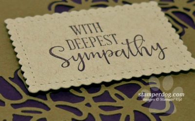 Simple and Elegant Sympathy Card