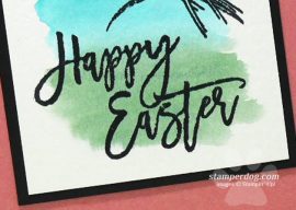 Watercolor Easter Card Idea