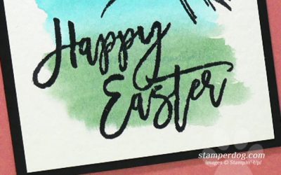 Watercolor Easter Card Idea
