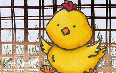 An Easter Chick Card