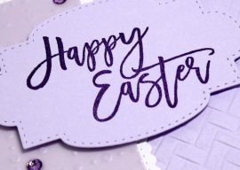 Ready for a Purple Easter Card?