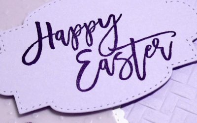 Ready for a Purple Easter Card?