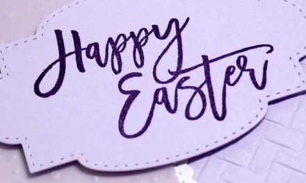 Ready for a Purple Easter Card?