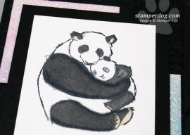 Baby Card with Pandas