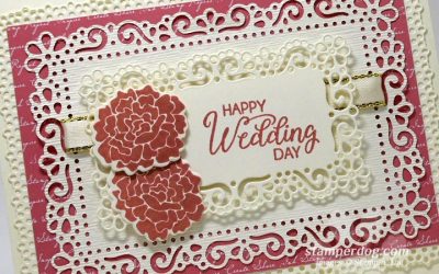 Rose Wedding Card