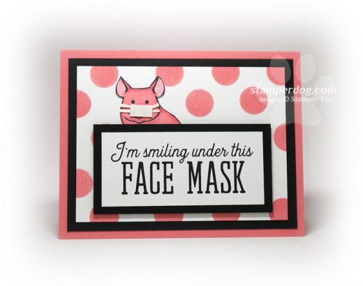 Pig Card with Face Mask