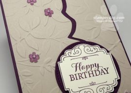 Blackberry Birthday Card