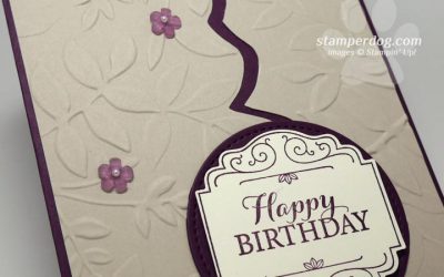 Blackberry Birthday Card
