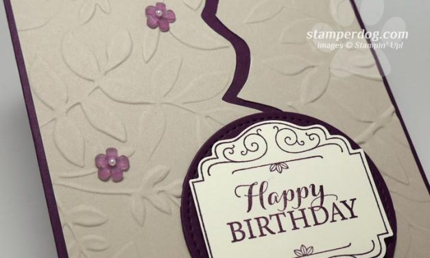 Blackberry Birthday Card