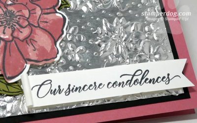 Foiled Sympathy Card