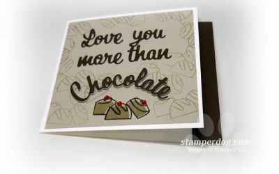 I Love You More Than Chocolate Card