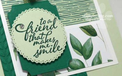 This Friend Card Has Leaves!