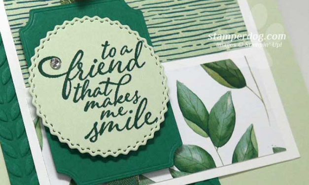 This Friend Card Has Leaves!
