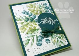 I Love This Greenery Card!