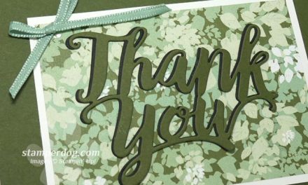 Last Chance for a Leafy Thank You Card