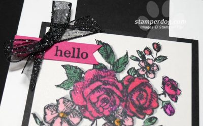 Hello Tuesday Handmade Card