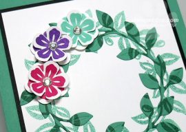 Let’s Make a Thank You Card with a Wreath!