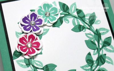 Let’s Make a Thank You Card with a Wreath!