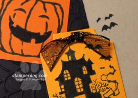 Not Too Early for a Halloween Tag Card