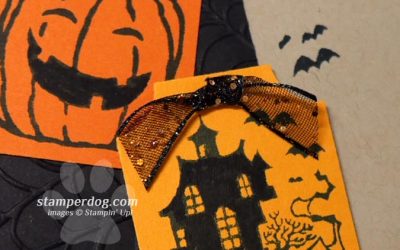 Not Too Early for a Halloween Tag Card