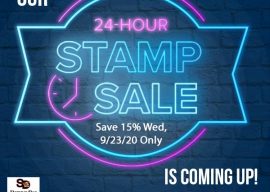 24 Hour Stamp Sale Starts @ Midnight Tonight