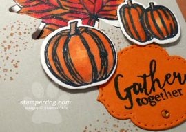 Making a Fall Invitation