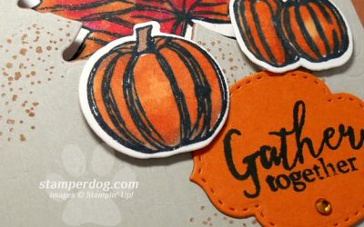 Making a Fall Invitation