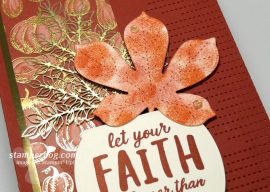 Finishing the Fall Faith Card