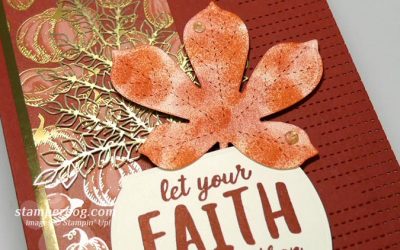 Finishing the Fall Faith Card