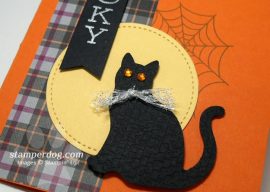 Black Cat Halloween Card