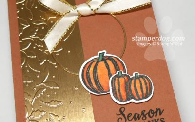Sharing a Elegant Fall Card