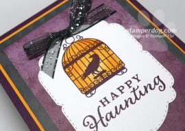 Glowing Halloween Card
